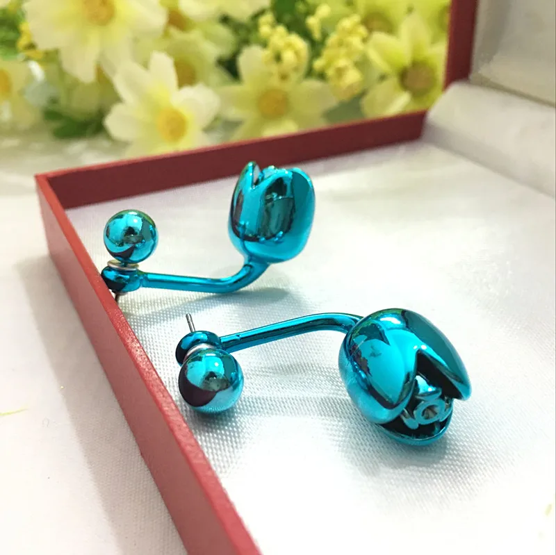 Серьги с блестящими розами 8ED39|rose earrings|earrings fashionfashion earrings |