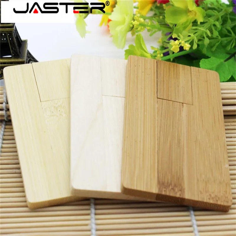 

USB-флеш-накопитель JASTER деревянный, 4/8/16/32 ГБ