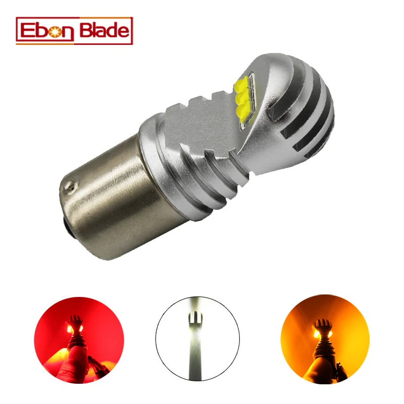 1x1156 BA15S P21W 1157 BAY15D P21/5 W BAU15S светодиодные лампы 30 автомобиля обратный поворота