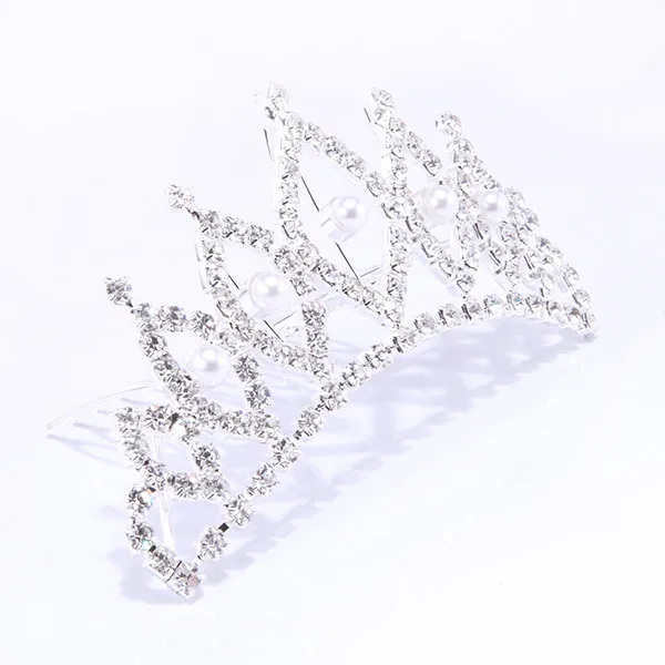 Princess Crystal Tiaras and Crowns Headband Kid Girls Love Bridal Prom Crown Wedding Party Accessiories Hair Jewelry | Свадьбы и
