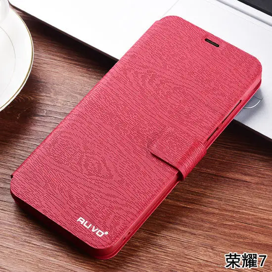 Чехол для Huawei Honor 7 роскошный мягкий чехол-портмоне из искусственной кожи с