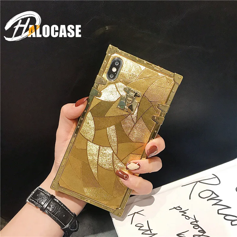 Модный Роскошный Золотой флэш-чехол для телефона для iPhone 11 Pro MAX XS MAX XR X 7 8 6 6s Plus для samsung S8 S9 S10 Plus Note 8 9 10 Pro