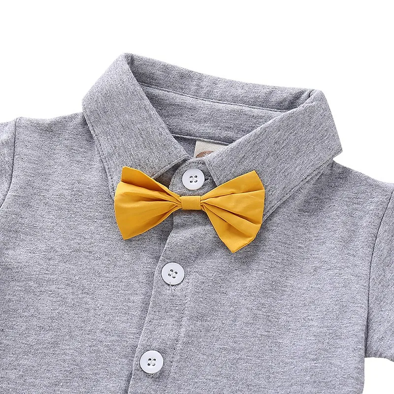 

Summer Baby Girls Boys Short Sleeve Solid Print T-shirt Tops+Shorts Suits Casual Outfits Sets