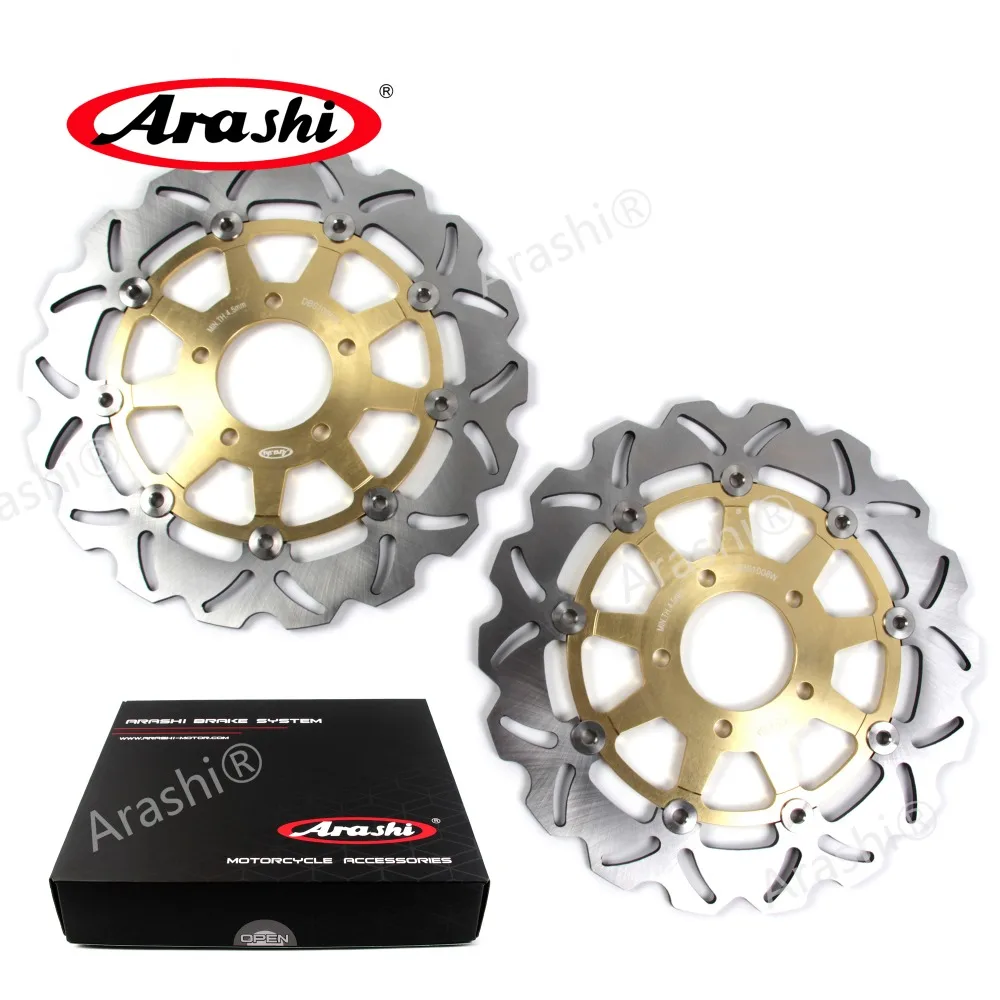 2 шт. передние тормоза Arashi GSXR1000 2003 2004 с ЧПУ для SUZUKI GSXR 1000 GSX1000 R K3 K4 GSXR600|Тормозные