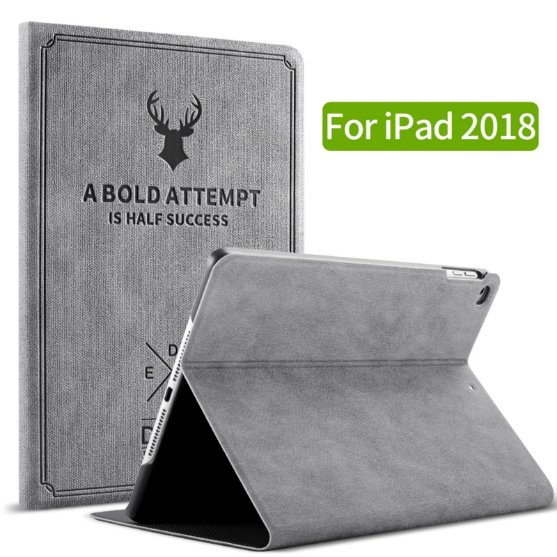 2018 Чехол для iPad 9 7 дюймов с рисунком оленя чехол Smart sleep wake up 2017 ультратонкий