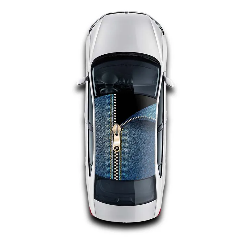 Новый дизайн наклейки для автомобиля обертывания Съемная графика печать крыши