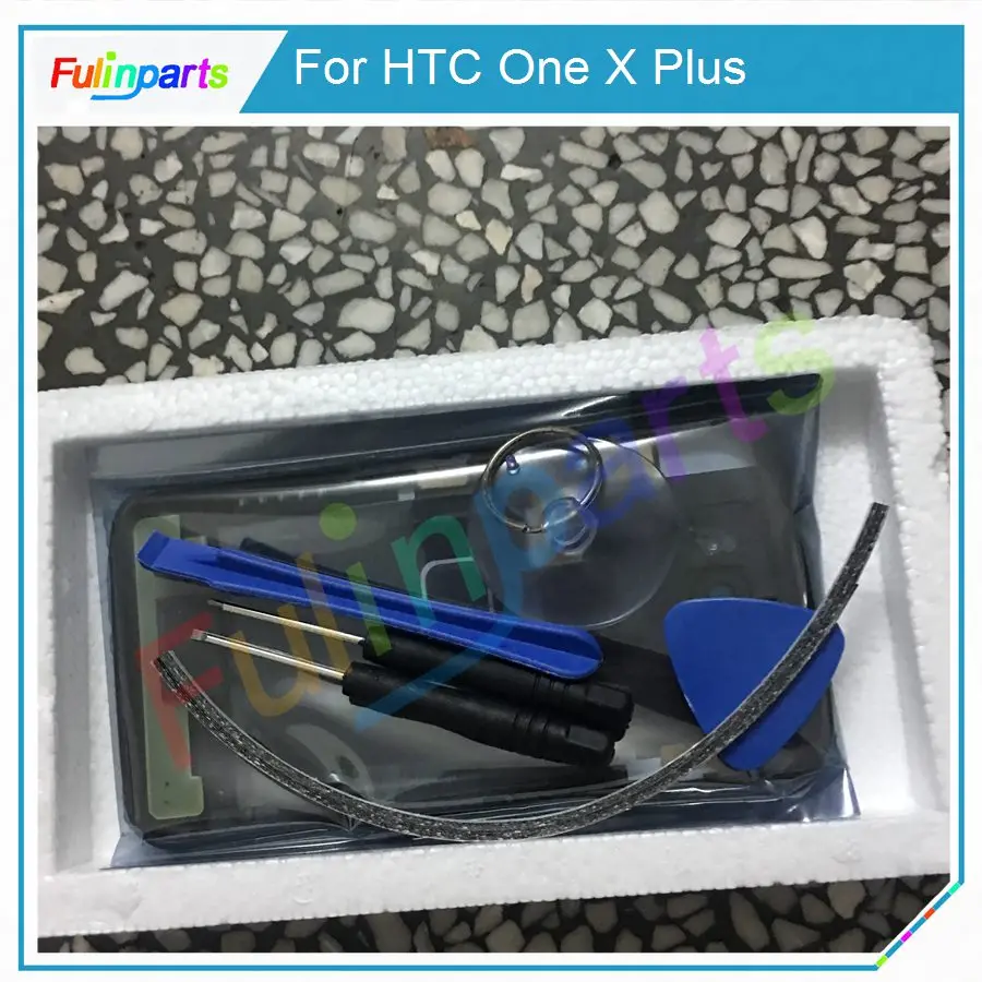 Для HTC One X Plus/One + задняя крышка корпус Батарейная дверь с объективом камеры