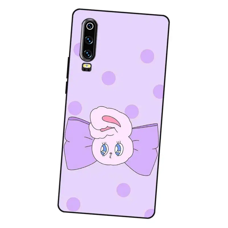 Простой Черный силиконовый чехол N391 для Huawei P8 P9 P10 P20 P30 Lite Pro P Smart Plus 2017 2019 |