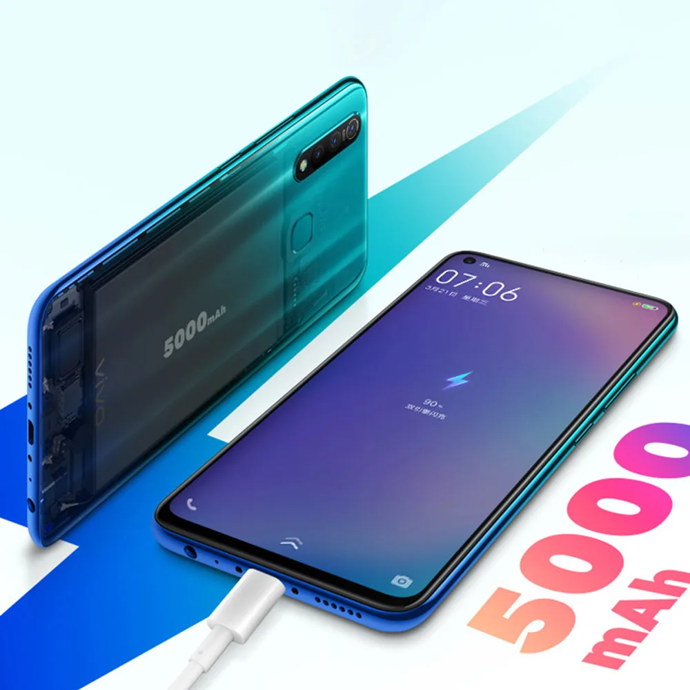 Оригинальный смартфон VIVO Z5x с глобальной прошивкой 6 ГБ 128 Восьмиядерный