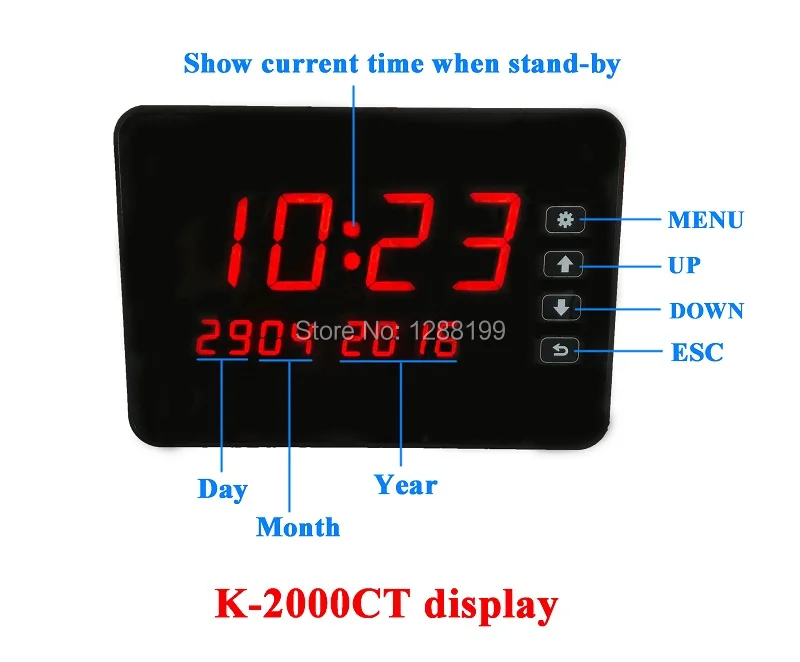 Ресторан быстрого питания оборудования Беспроводная система вызова официанта с
