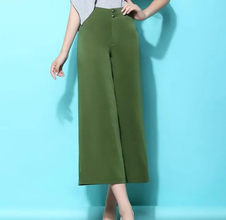 Модные женские широкие брюки большого размера 6XL повседневные из органической