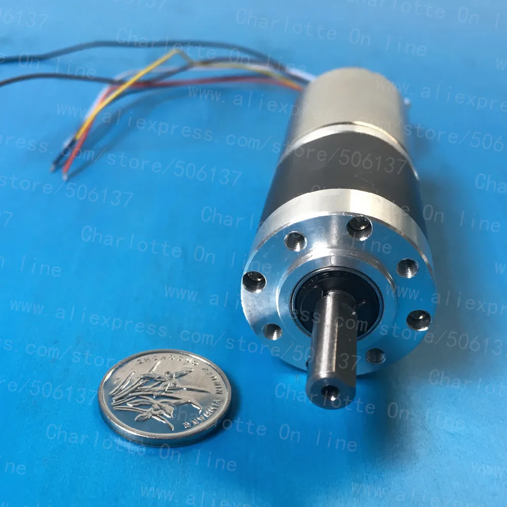

1w BLDC planetary gear motor 12V/24V adjustable speed motor with brake