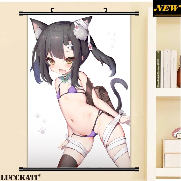 40X60 см судьба калейд лайнер prisma illya Судьба Ночь лоли cameltoe мультфильм аниме стены картину прокрутки холст живопись плакат
