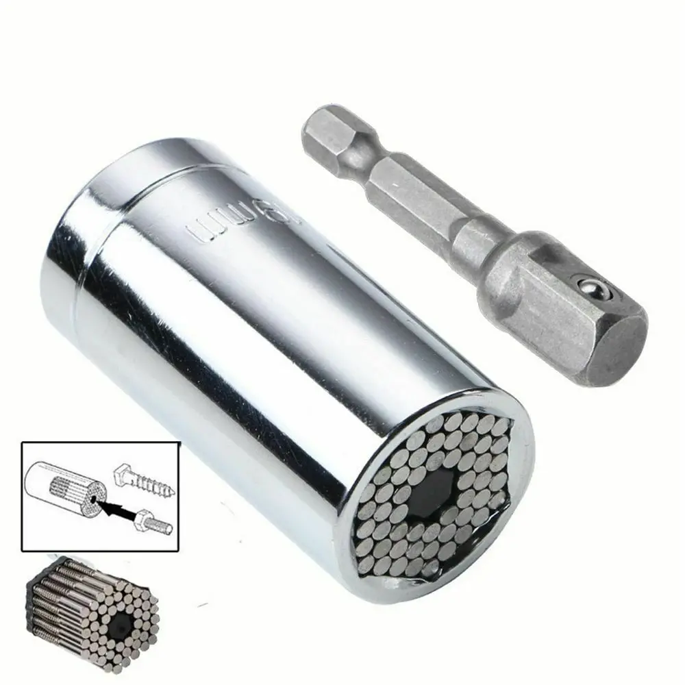 

Universal Adjustable Torque Ratchet Socket Wrench Multi-Function Hand Tool Set