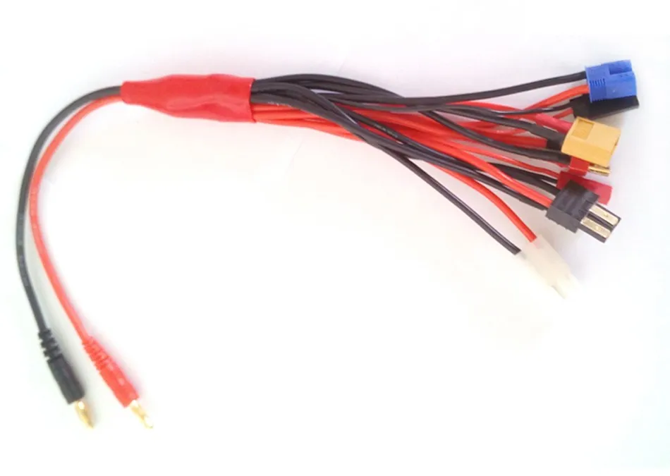 1 шт. 8 в Многофункциональный Lipo шнур для зарядки батареи EC3 T JST Tamiya RC JR заглушка futuba
