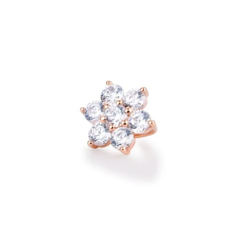 18 K золото роскошная хрустальная Снежинка ожерелье s& Подвески подлинный 18 K AU750 ожерелье аксессуар подарок для женщин