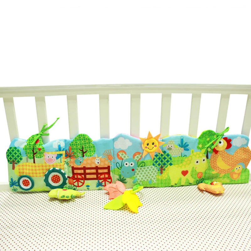Baby Multifunctional Bed Around &amp Cloth Books With Farm Animal Model Lovely Toys For | Игрушки и хобби