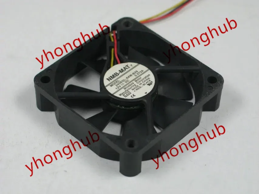 NMB-MAT 2406GL-04W-B29 LA3 DC 12V 0.072A 60x60x15 мм вентилятор охлаждения сервера