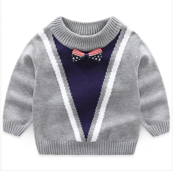 

Boys all - cotton fashion color sweater