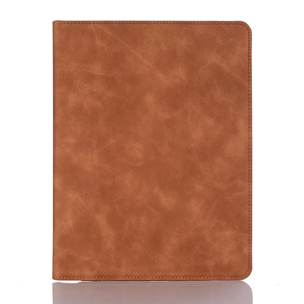 Light Brown Для iPad 5th 6th чехол для iPad Air 1 Air 2 9,7 дюймов Синтетическая кожа смарт-чехол подставка держатель ручки для карточек ручной ремень - Цвет: Light Brown
