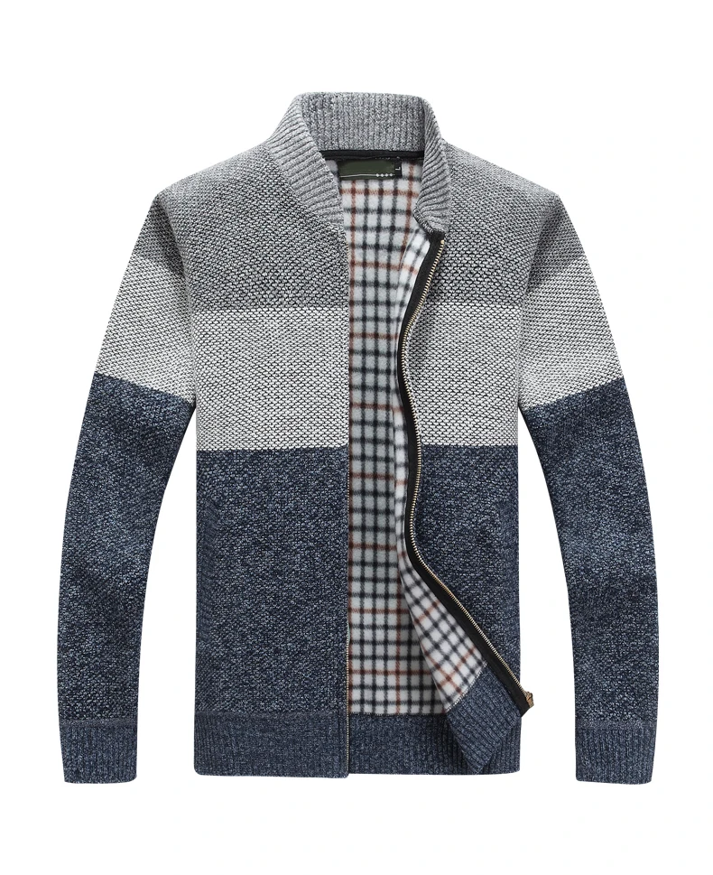 MIACAWOR, Осень-зима, мужской свитер, Повседневный, Blusa de frio Masculino, кардиган, мужской вязаный свитер, куртка, мужской свитер Y082
