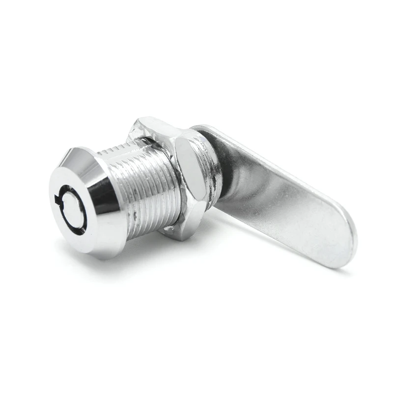 Drawer Tubular Cam Lock For Door Mailbox Cabinet Cupboard w/2 Keys 16-30mm