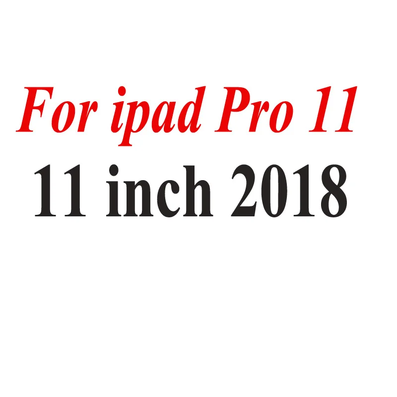 For ipad Pro 11 Закаленное стекло для Apple iPad 9,7 дюймов Pro 10,5 11 стекло для iPad Air 3 10,5 Mini 1 2 3 4 5 Защитная пленка для экрана - Цвет: For ipad Pro 11