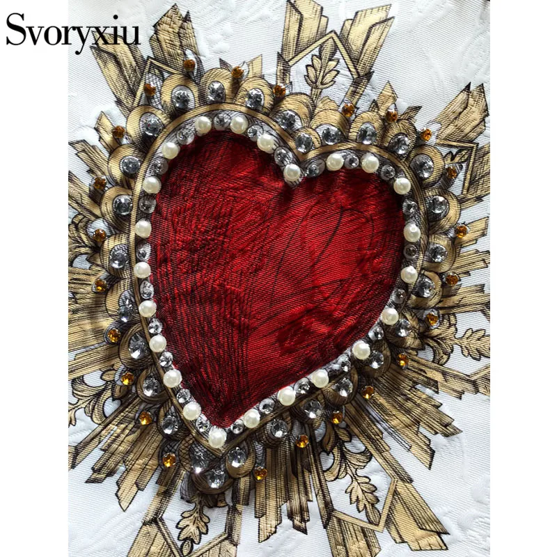 Женское жаккардовое платье Svoryxiu, голубое короткое платье, расшитое бисером, с аппликацией и без рукавов для вечеринки на лето