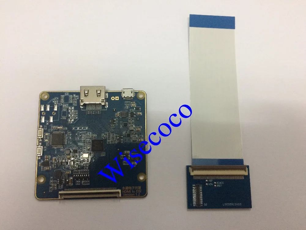 Плата контроллера драйвера для DLP/SLA 3D принтера KLD 1260 wanhao LS055R1SX04 LS055R1SX03|board control|board