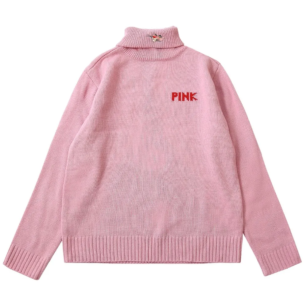 Водолазка Свитера длинный рукав женский трикотаж топы зима новый дизайн толстый