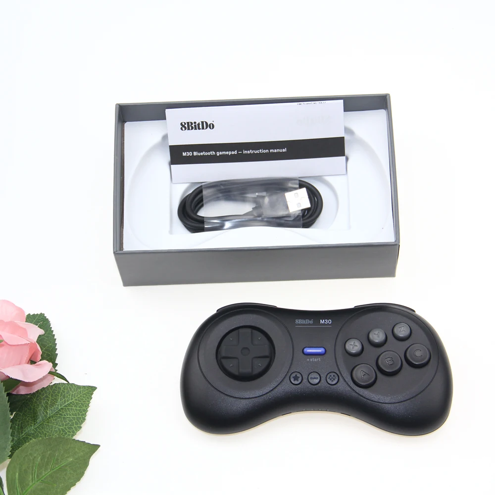 100% протестированный 8bitdo M30 беспроводной геймпад для оригинального Sega Genesis и Mega Drive