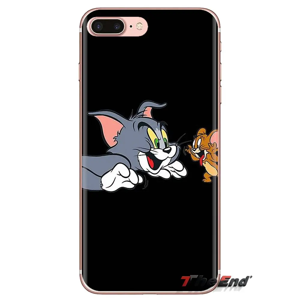 Мультяшный том Кот и Джерри мышь для Xiaomi Mi4 Mi5 Mi5S Mi6 Mi A1 A2 5X 6X 8 9 Lite SE Pro Max Mix 2 3 2S