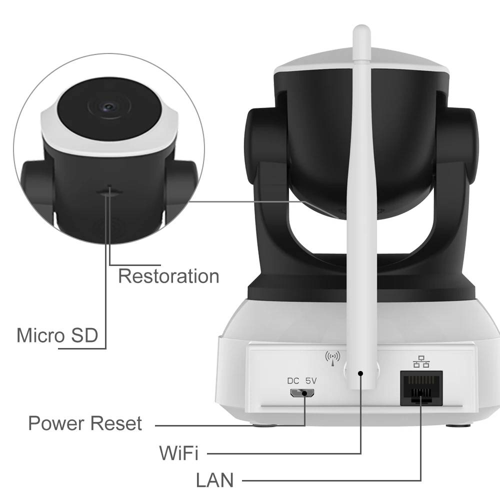 VSTARCAM C7824WIP прямые поставки от производителя HD 720 P Беспроводной IP Камера WI-FI Ночное