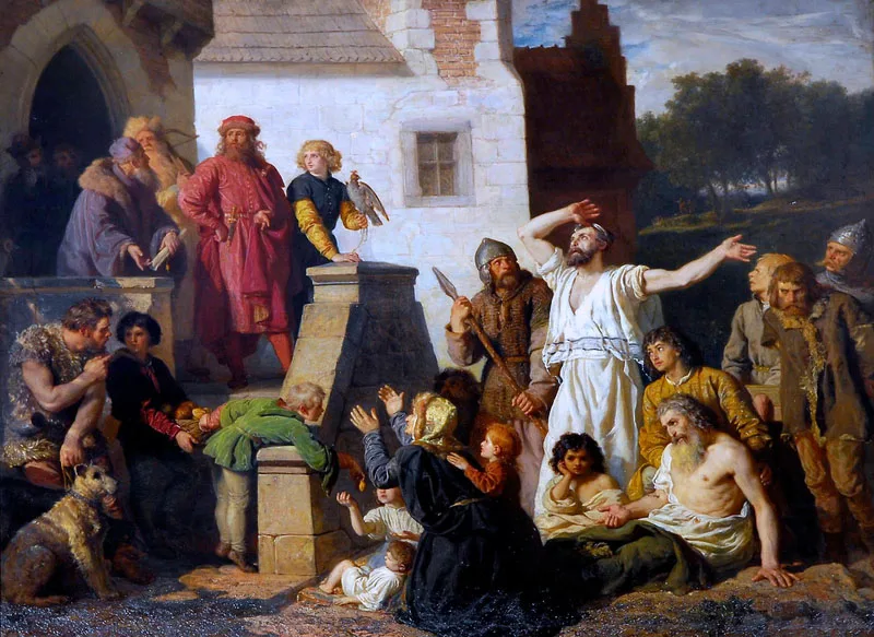 Хорошее Искусство # Варшавский иудаизм воциек Герсон прием евреев. Картина на холсте «Великая печать» Casimir III Хорошее Искусство # Варшавский иудаизм воциек Герсон прием евреев. Картина на холсте «Великая печать» Casimir III