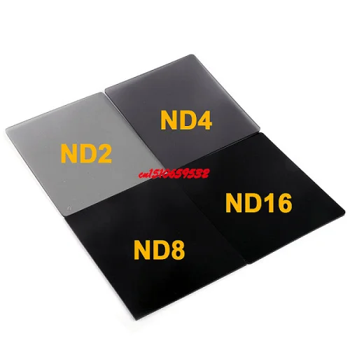 

Wholesale 4 in 1 ND2+ND4+ND8+ND16 Neutral Filter for Cokin P series