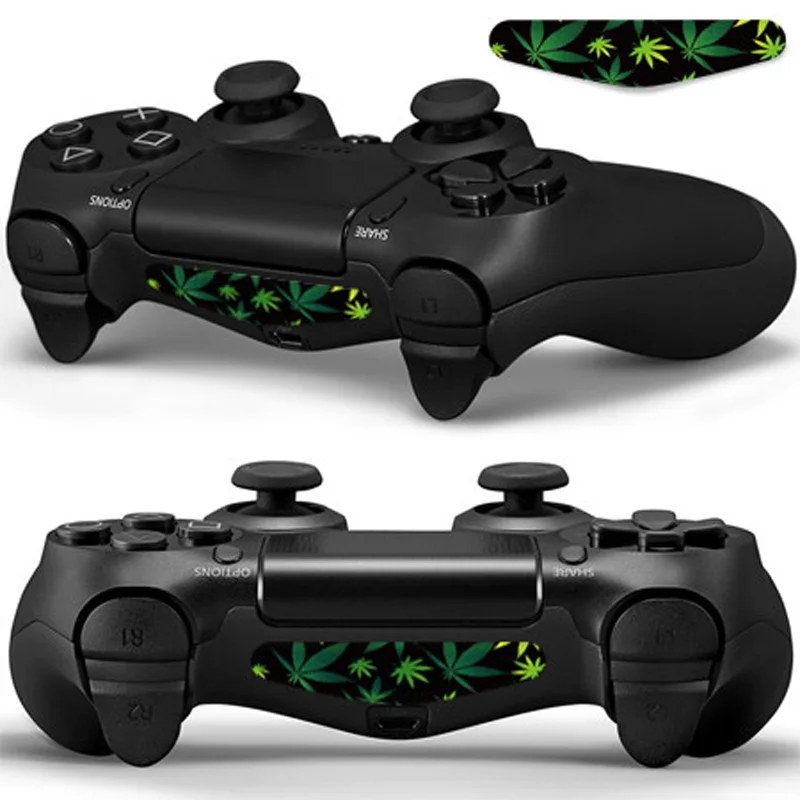 1 пара светодиодный светильник PS4 наклейки для игровой станции 4 контроллера