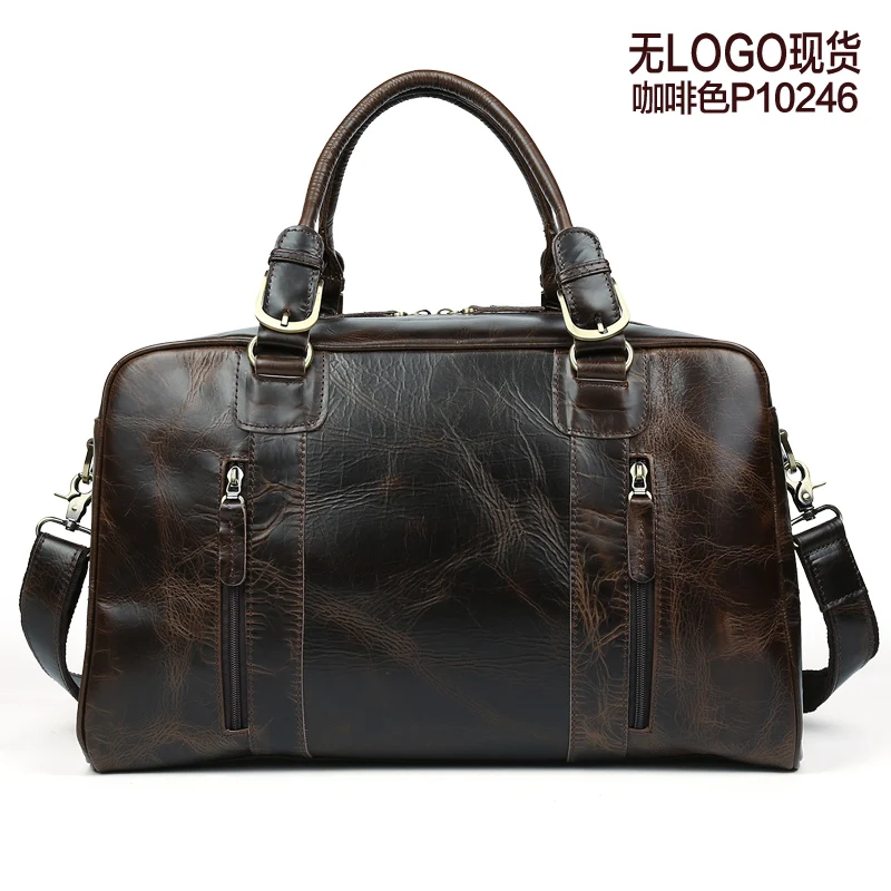 Мужские дорожные сумки из коровьей кожи 2017 мужские многофункциональная Дорожная