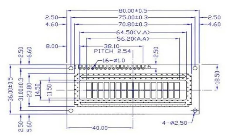 10 шт./лот 3 В синий экран белый Символ модуль ЖКД с подсветкой lcd 1602 дисплей для