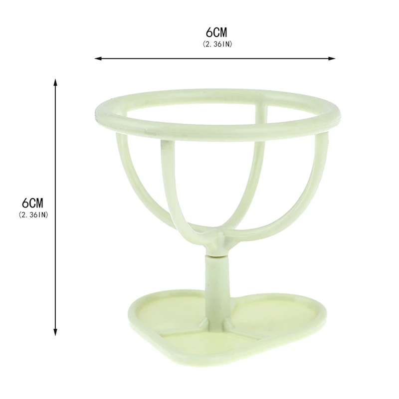 1Pc New 4 Color Makeup Sponge Gourd Powder Puff Rack Egg Powder Puff Bracket Box Dryer Organizer Beauty Shelf Holder Tool