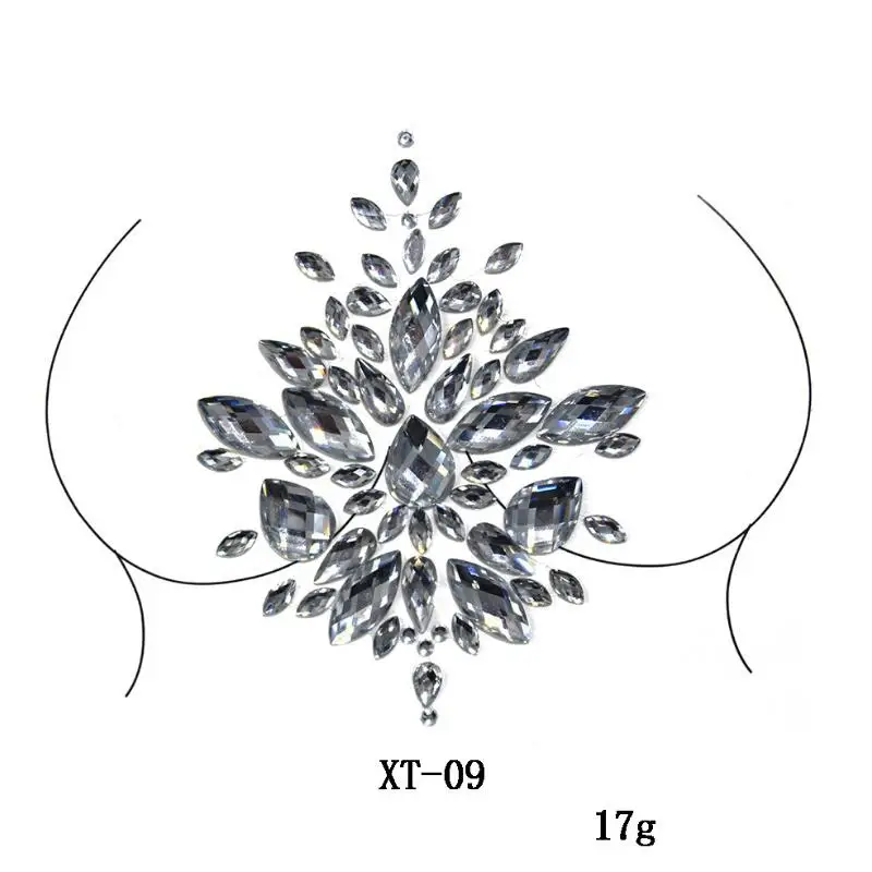 Глаза тела грудь блеск лицо драгоценности тату наклейка вечерние акриловые
