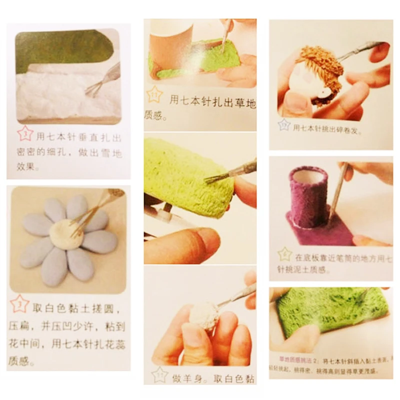 Kemper перо провода инструмент текстуры для глины лепки Инструменты