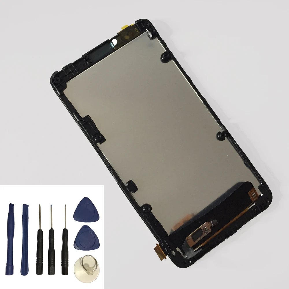 Для Sony Xperia E4 E2104 E2105 E2114 E2115 E2124 черный/белый сенсорный экран + ЖК дисплей в сборе с