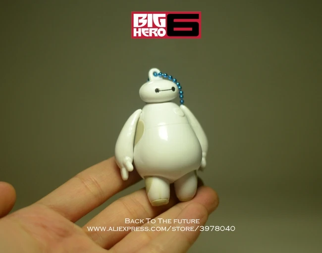 Disney Big Hero 6 Baymax 5 см мини-фигурка из ПВХ мини-модель осанки коллекция аниме фигурки