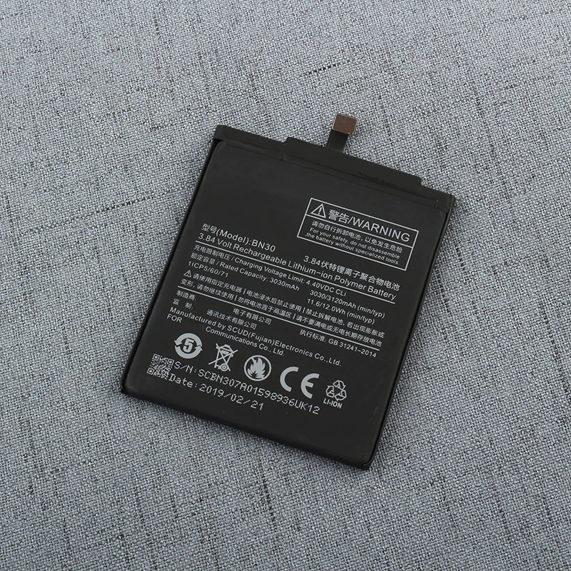 Ocolor для Xiaomi Redmi 4A BN30 батарея 3030 mAh Аккумуляторы мобильного телефона + инструменты