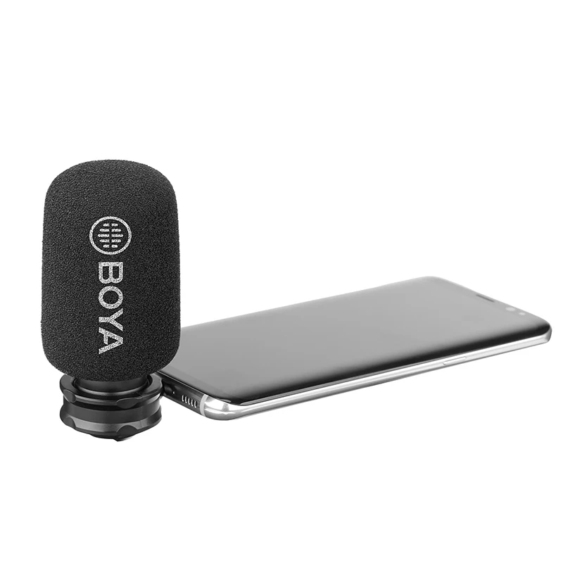 BOYA BY DM100 цифровой стерео микрофон для телефона конденсаторный с разъемом Type C