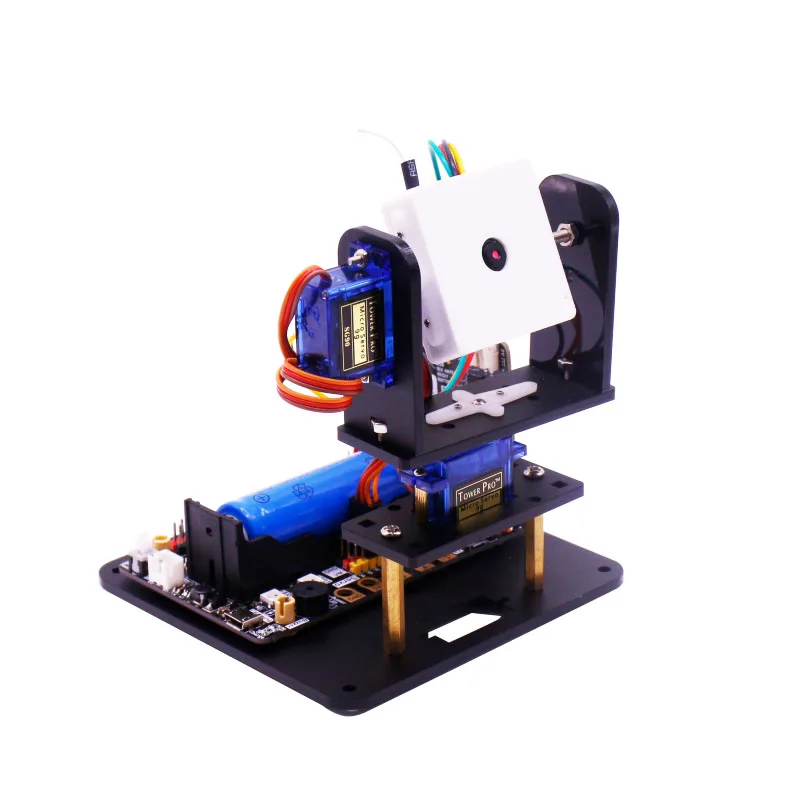 Микробитная Головка камеры Micro:bit robot WIFI тележка smart vision kit с приложением|Детали и