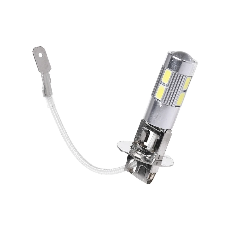 Уникальный серебристый H3 10 светодиодный 5630 SMD белый противотуманный светильник