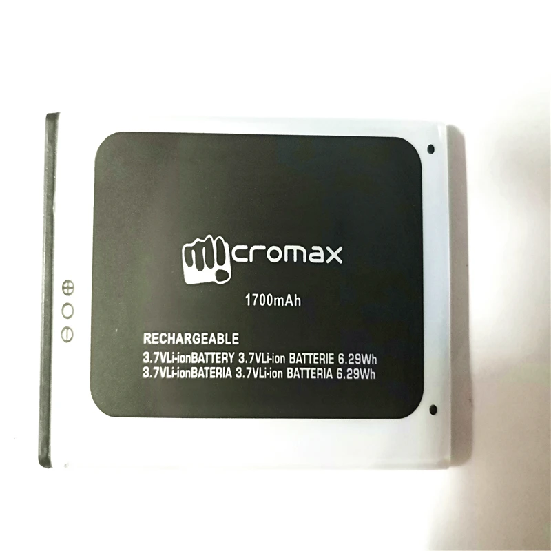 Для Micromax Q333 аккумулятор высокого качества 1700 мАч с подставка для телефона в