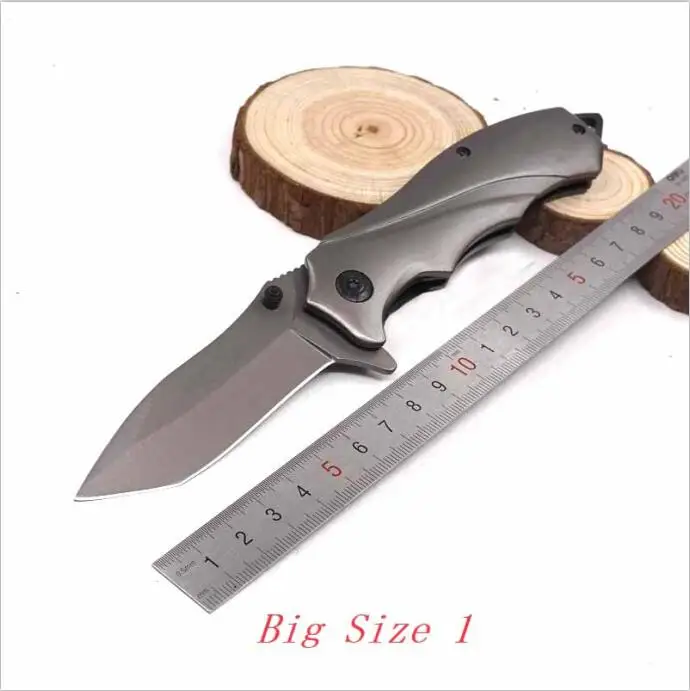 Big size 1 Карманный складной нож охотничий нож выживания тактические ножи 5Cr13 стали кемпинг открытый многофункциональный EDC инструменты - Цвет: Big size 1
