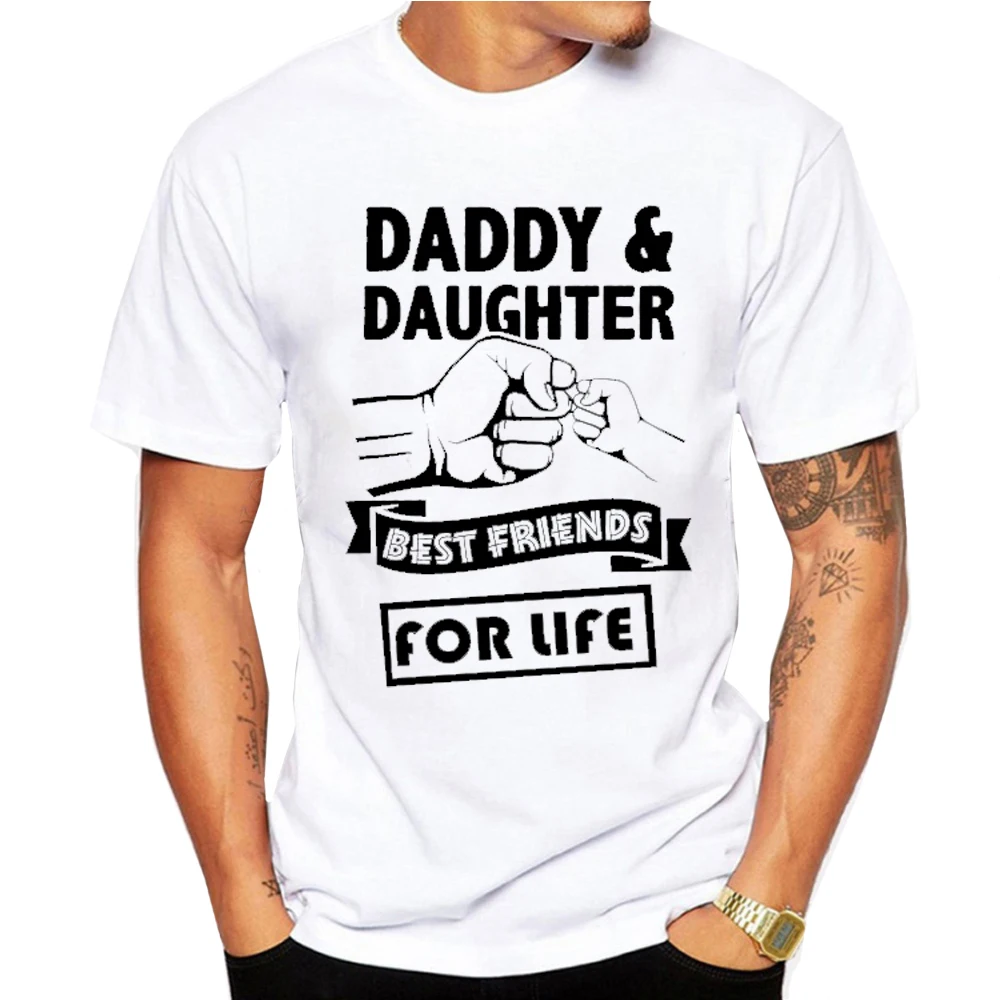 Picture-10 Супер папы футболки Для мужчин топы Повседневное модель Father's Day Футболка короткий рукав забавные papa и I Love Отца и Сына Подарочная футболка футболки Camisetas футболка Homme - Цвет: Picture-10
